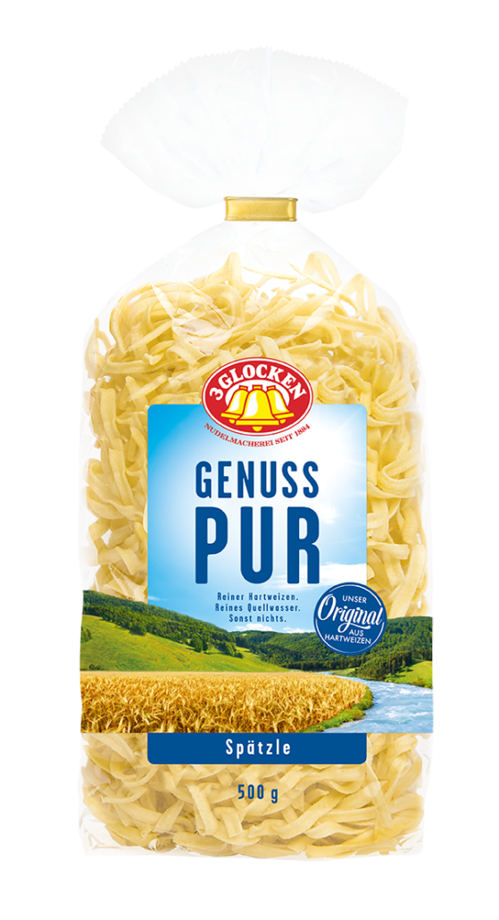 GENUSS PUR Spätzle – 3 GLOCKEN